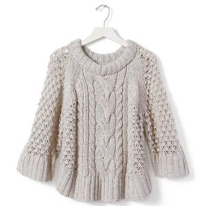 Banana Republic Italian Yarn Sweater - Beige/Taupe (NWT)